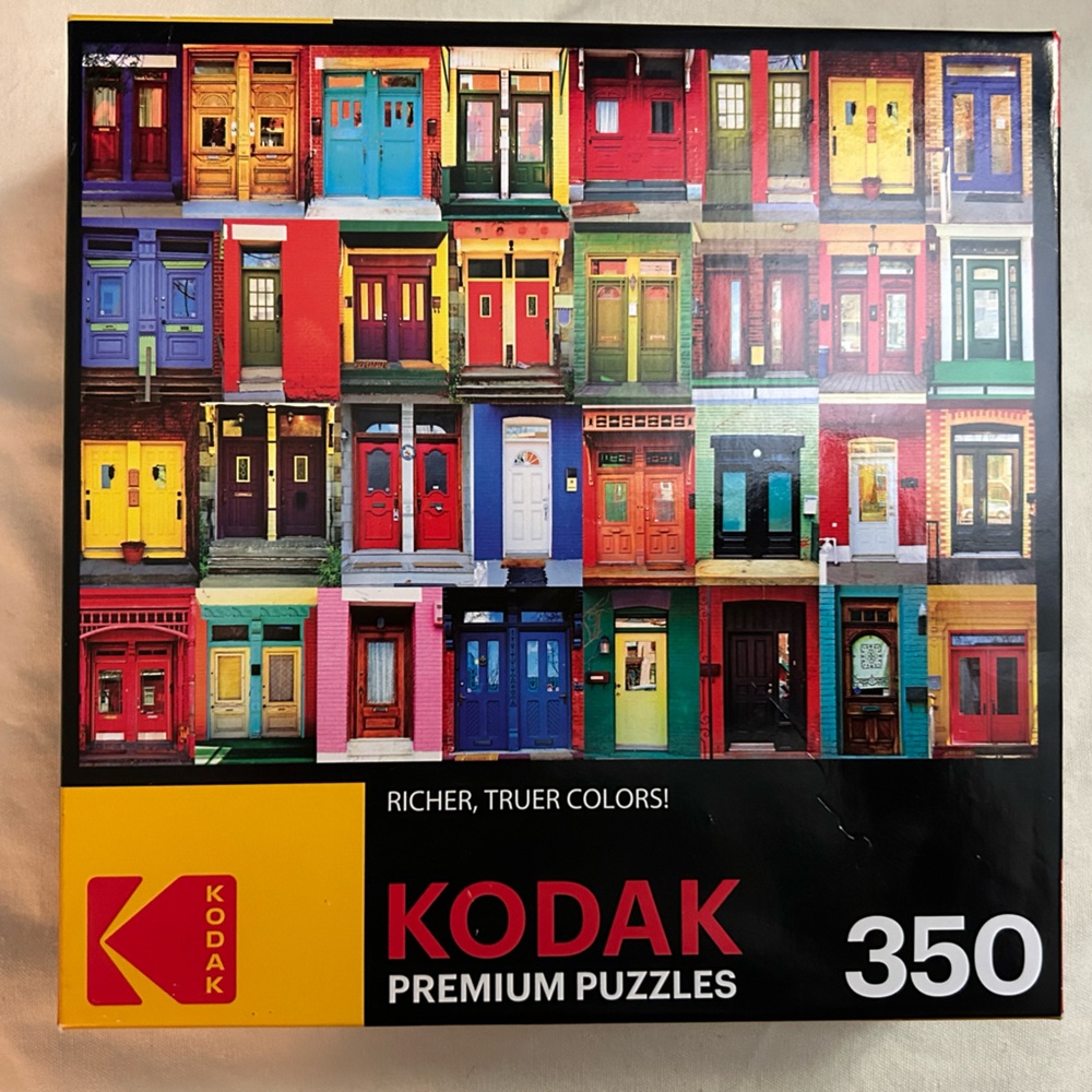 Kodak 350 piece puzzle. Box never opened.